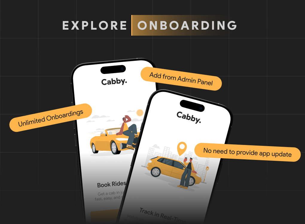 Cabby : The Taxi App - Ultimate Taxi Booking Solution with Admin Panel