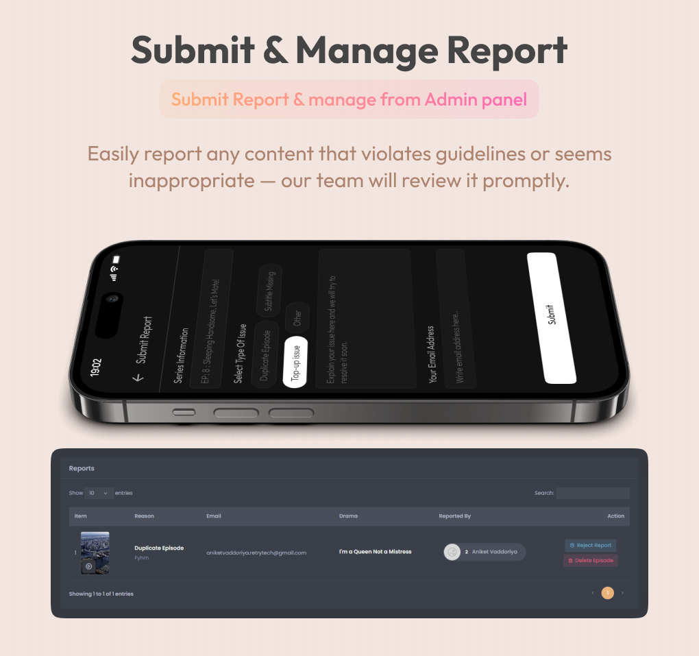 CineReel: Short Drama & Web Series App | Flutter, Web, Android & iOS | With Admin Panel - 8