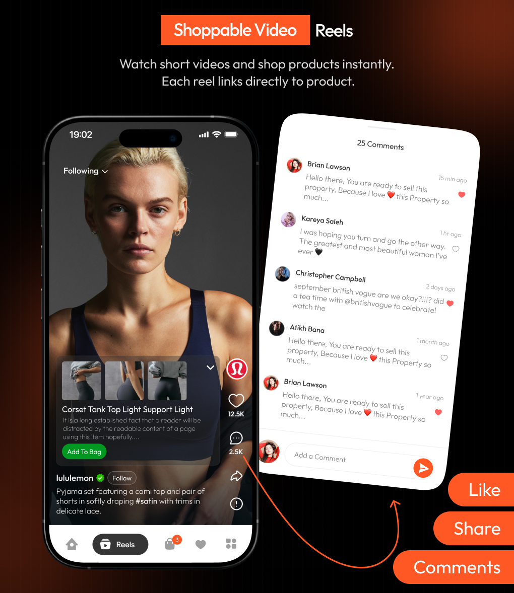 LivBuy: Live Streaming Shopping App, Short Video Ecommerce, Multivendor Marketplace